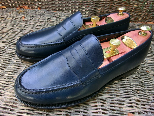 Jalan Sriwijaya Navy Loafer ～